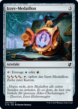 Izzet-Medaillon