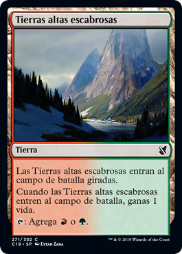 Tierras altas escabrosas