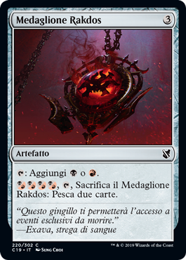 Medaglione Rakdos