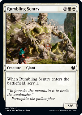 Rumbling Sentry