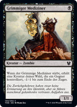 Grimmiger Mediziner