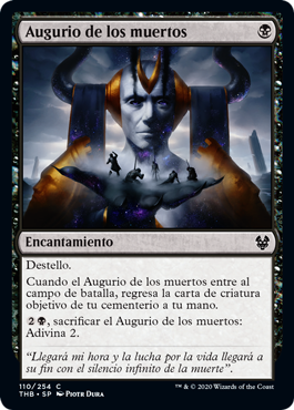 Augurio De Los Muertos Theros Beyond Death Gatherer Magic The Gathering