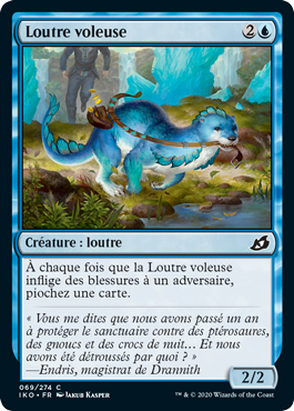 Loutre voleuse