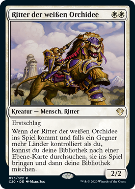 Ritter der weißen Orchidee