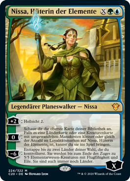 Nissa, Hüterin der Elemente