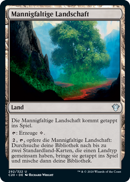 Mannigfaltige Landschaft