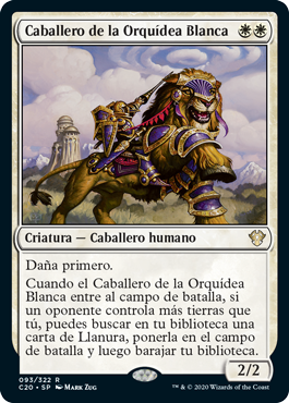 Caballero de la Orquídea Blanca (Ikoria Commander) - Gatherer - Magic: The  Gathering