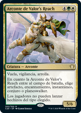 Arconte de Valor's Reach