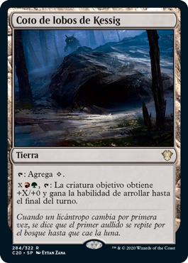 Coto de lobos de Kessig (Ikoria Commander) - Gatherer - Magic: The Gathering