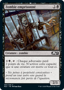 Zombie emprisonné