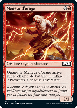 Meneur d'orage