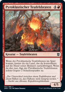 Pyroklastischer Teufelsbraten