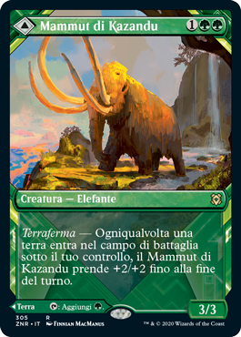 Mammut di Kazandu