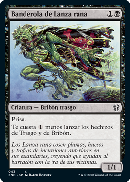 Banderola de Lanza rana