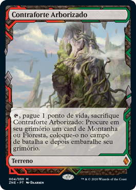 Contraforte Arborizado (Zendikar Rising Expeditions) - Gatherer