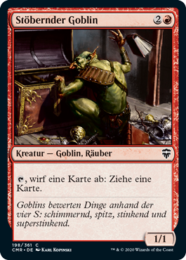 Stöbernder Goblin