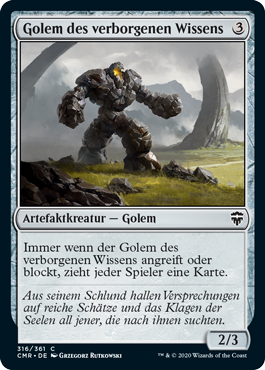 Golem des verborgenen Wissens