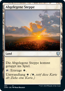 Abgelegene Steppe