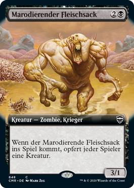 Marodierender Fleischsack