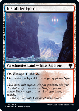 Instabiler Fjord