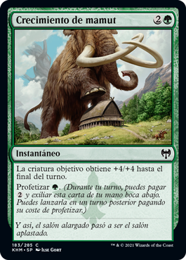 Crecimiento de mamut