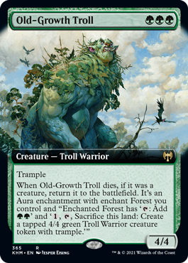 Old-Growth Troll (Kaldheim) - Gatherer - Magic: The Gathering