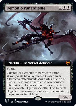 Demonio runardiente