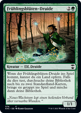 Frühlingsblüten-Druide