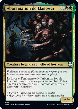 Abomination de Llanowar