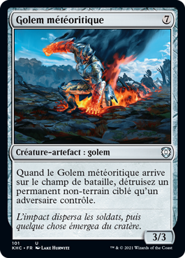 Golem météoritique