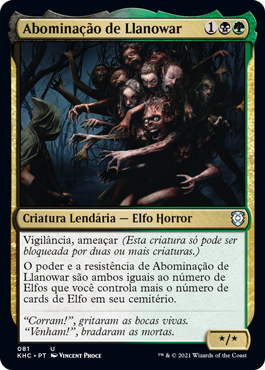 Abominação de Llanowar