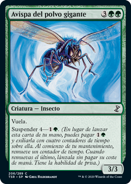 Avispa del polvo gigante