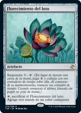 Florecimiento del loto