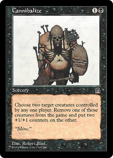Morgue Thrull Magic the Gathering MTG Stronghold Black Common 