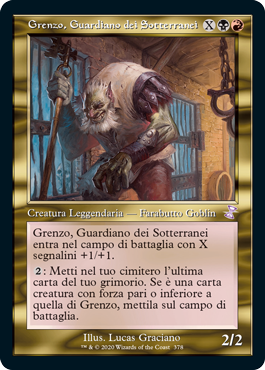 Grenzo, Guardiano dei Sotterranei