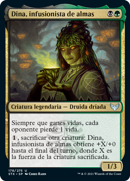 Dina, infusionista de almas