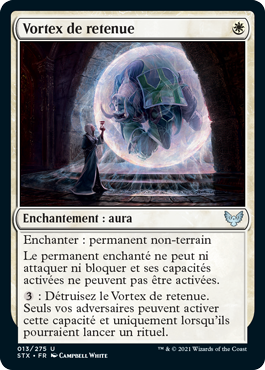 Vortex de retenue