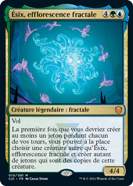 Ésix, efflorescence fractale