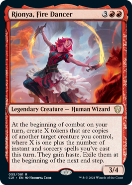 Rionya, Fire Dancer (Commander 2021) - Gatherer - Magic: The Gathering