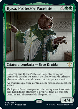 Ruxa, Professor Paciente