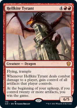 Hellkite Tyrant (Commander 2021) - Gatherer - Magic: The Gathering