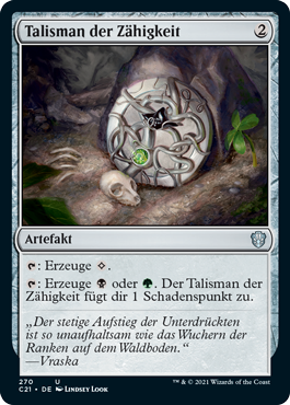 Talisman der Zähigkeit