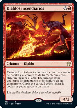 Diablos incendiarios