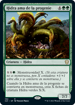 Hidra ama de la progenie