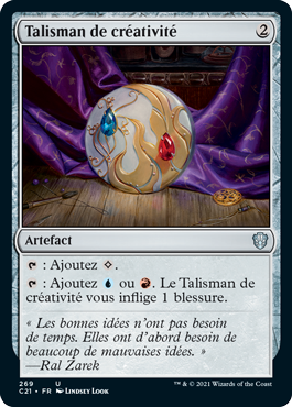 Talisman de créativité