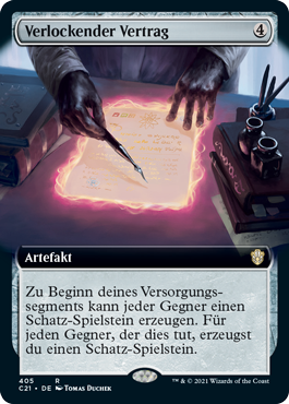 Verlockender Vertrag