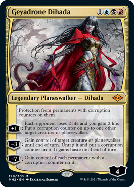 Mono-Black Planeswalkers (Visual)