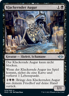 Klackernder Augur