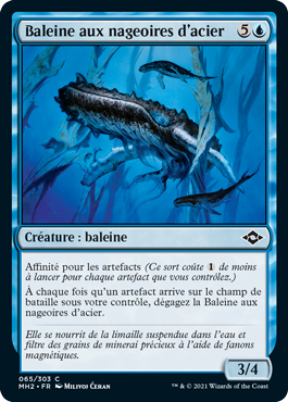 Baleine aux nageoires d'acier (Modern Horizons 2) - Gatherer