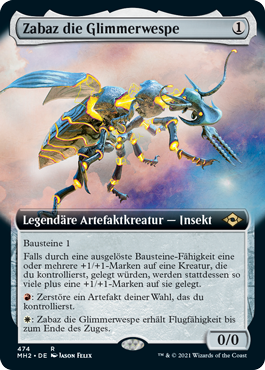 Zabaz die Glimmerwespe